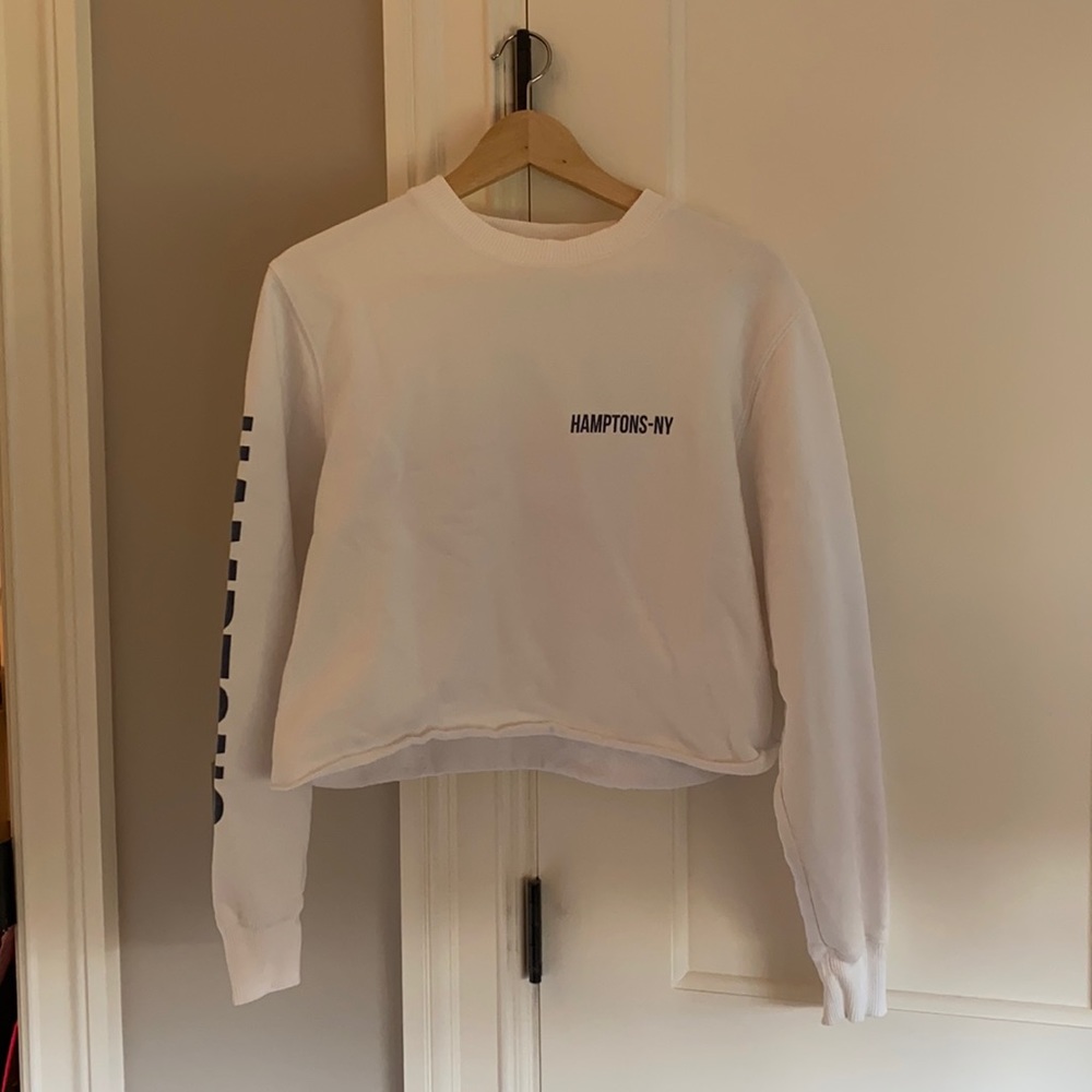 John Galt Brandy Melville Cropped Sweater